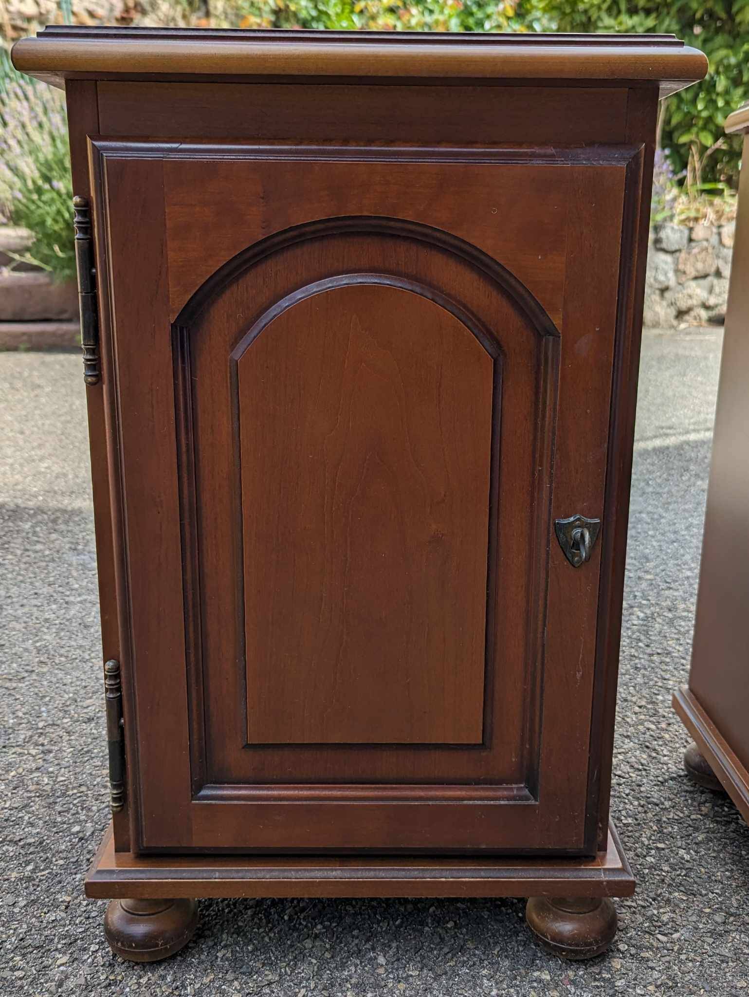 Cherry bedside tables