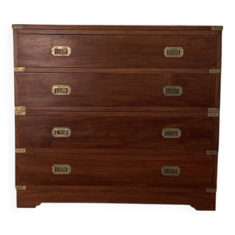 English ship's chest of drawers