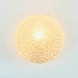 Large Amber Bubble Glass Ceiling Ceiling Light - H.Tynell, Limburg, 1960s