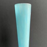 Soliflore vase named “Berluze” – Marmoreal glass – Signed Lorrain by Daum (1925-1934)