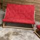 Vintage IKEA sofa and armchair set (1974) – Karin Mobring