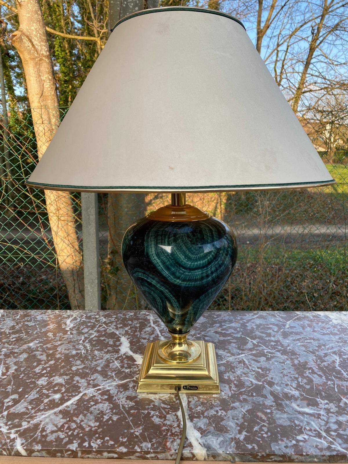 1960s lamp by Maison Le Dauphin of France