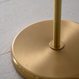 Scandinavian vintage gold floor lamp