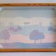 Rattan and fiberglass tray Catherine Escalon Camaieu