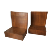 1950 suspended nightstand pair