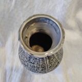 Gray ceramic vase from the 1950s