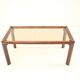 Table basse du milieu du siècle Drevotvar années 1970, Tchécoslovaquie