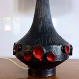 Belgian Art Pottery Table Lamp by Rogier Vandeweghe for Perignem, 1960s