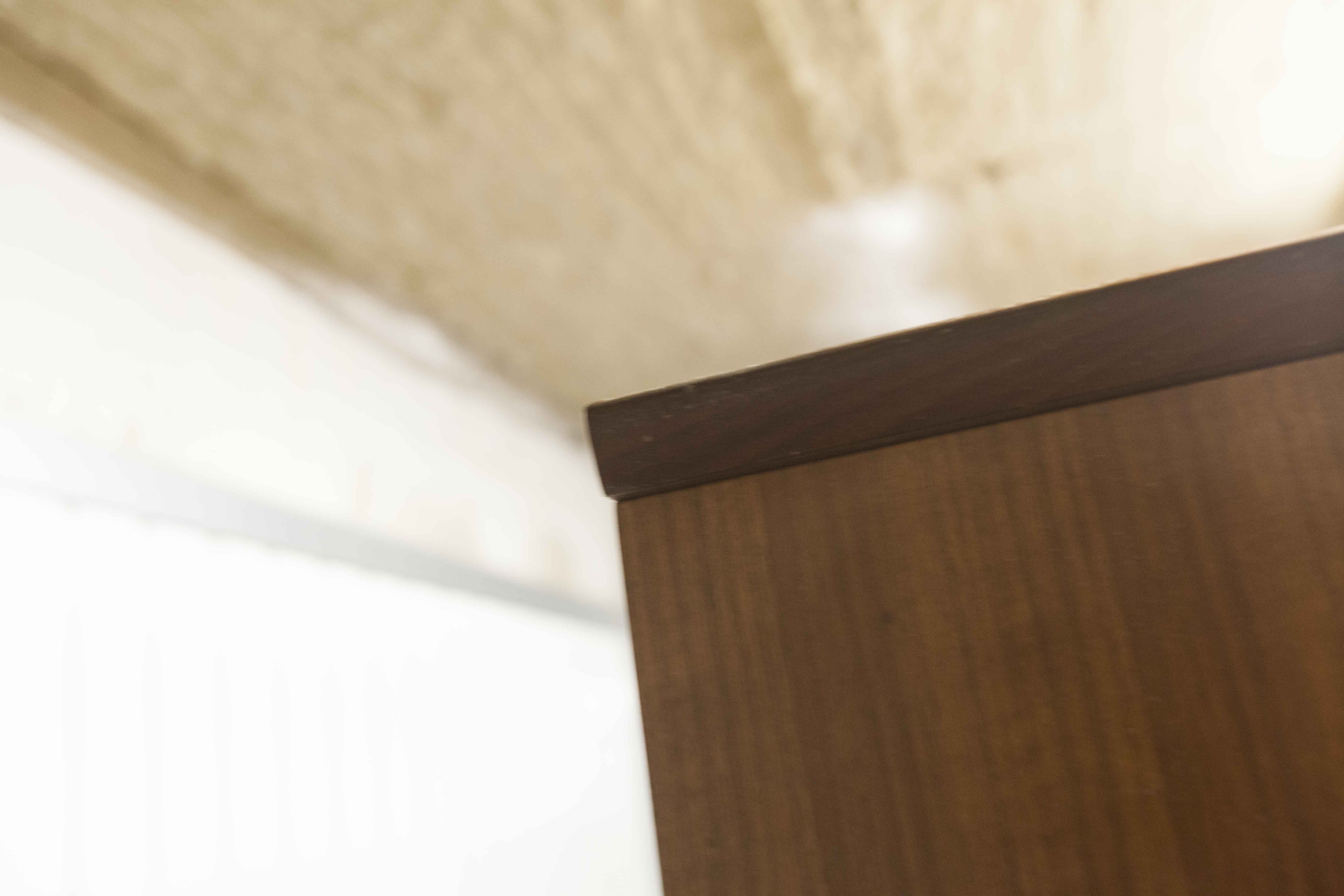 Scandinavian teak cabinet 1960 with mounting plan