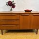 Mid Century Retro Vintage J.S. Sakol Teak Sideboard – 1960s–1970s  Scandina