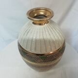 Large vintage vase signed