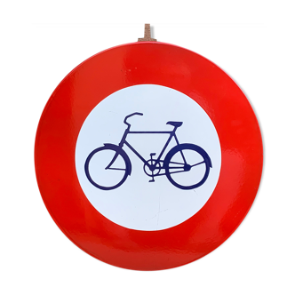 Bicycle road sign 1968