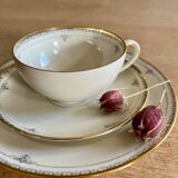 Dessert service: plates, cups and saucers