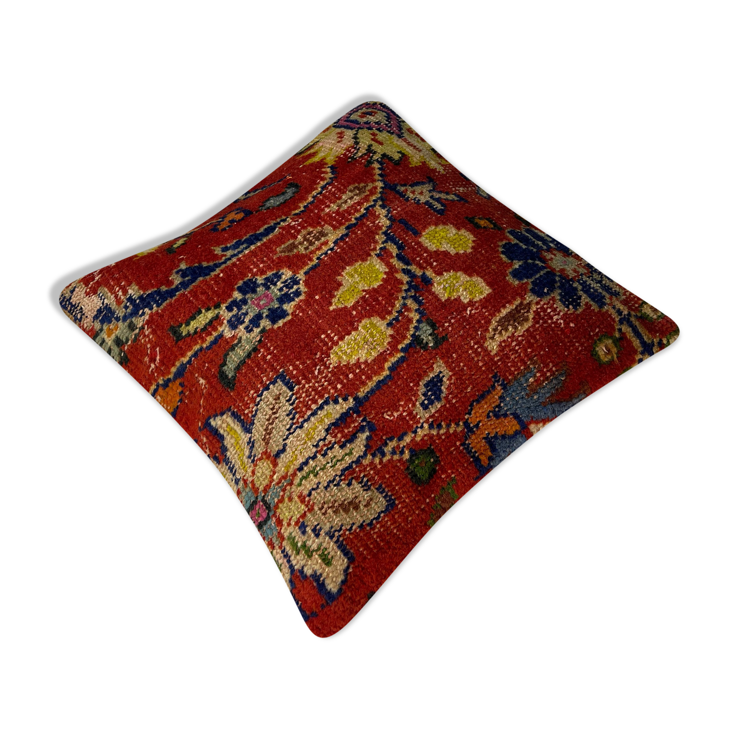 Housse de coussin de tapis turc vintage 45 x 45 cm