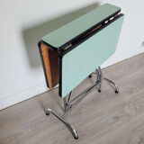 Folding table in formica
