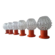 Set of Six Table Midcentury Table Lamps, Kamenicky Senov, 1970s