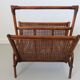 Door magazines in rattan and caning 60s 70s