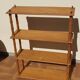 Vintage bamboo wood shelf