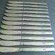 Lot de 12 couteaux UTA inox , vintage