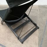 Set of minimalist postmodern folding chairs model Hestra by Tord Björklund for Ikea, 1980s.