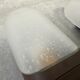 2x vintage 'frosted glass' wall lamp – Hans Popp
