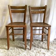 Bistro chair duo "Au Bon Marché" Maison A. Boucicaut - 1950s