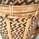 Wicker and bamboo chest