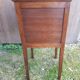 Old bedside table wooden nightstand drawer + case vintage