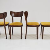 Ensemble de quatre chaises Thonet, années 1960