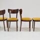 Set of four chairs, Ton, 1960