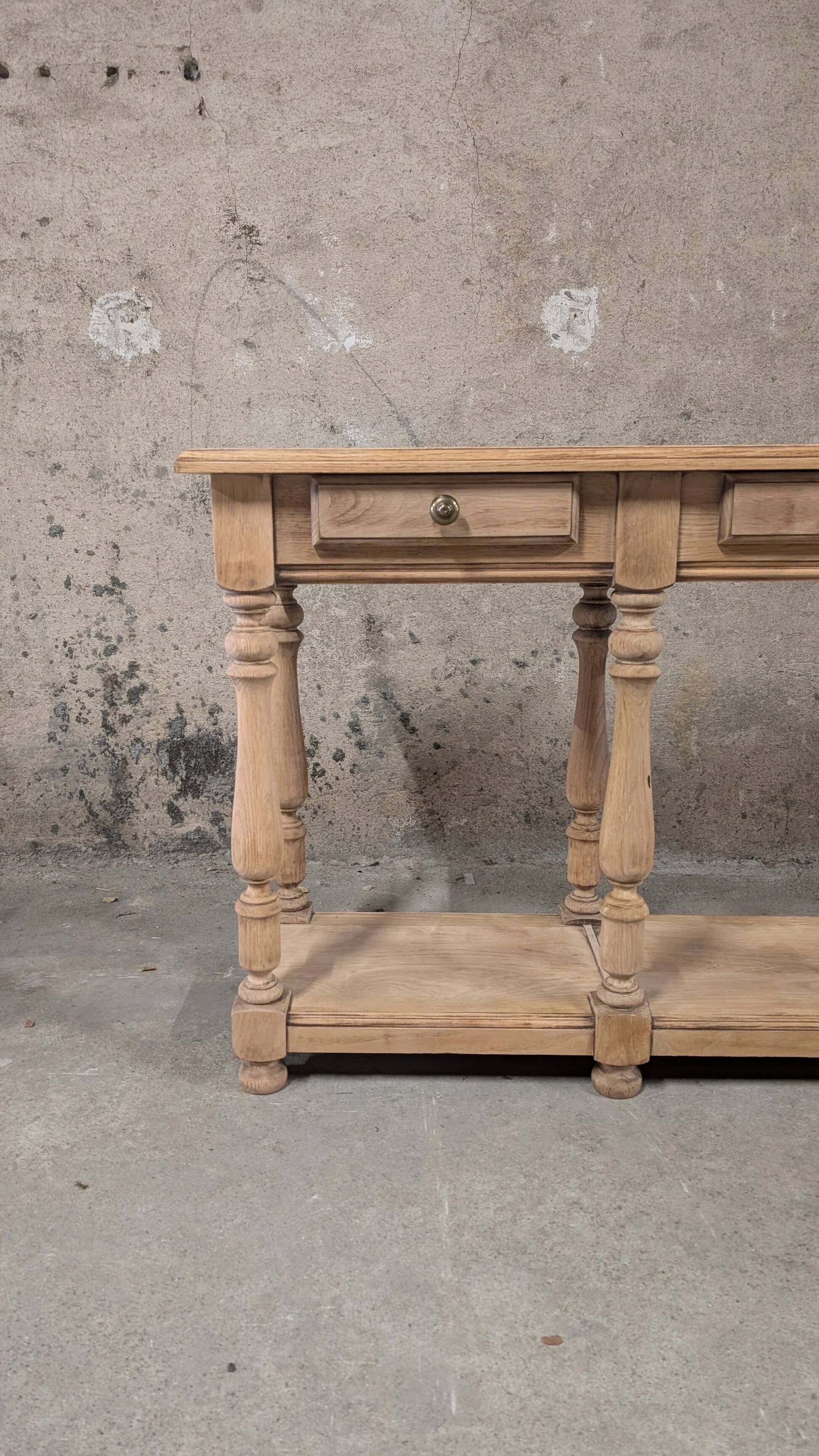 Wooden console