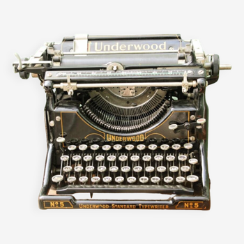 Machine à écrire Underwood n°5