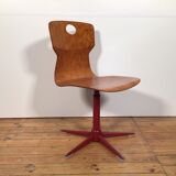 Set of 6 height adjustable chairs
