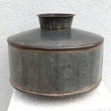 Old zinc pot
