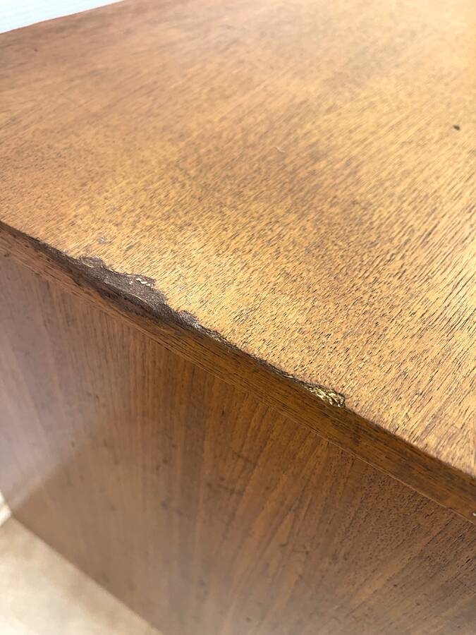 Small vintage Scandinavian chest of drawers in teak – 1960s