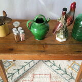 Farmhouse side table in old wood
