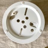 Vintage curved glass ceiling lamp