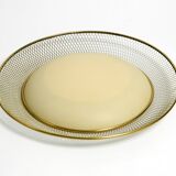 Mid Century ceiling lamp from ERCO made of expanded metal