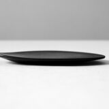Six Alessi plates for mignardises, soft porcelain.