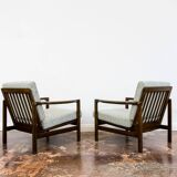 Fauteuils Mid-Century par Zenon Bączyk, années 1960, lot de 2