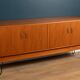 Long Restored Teak Retro 1960s G Plan Fresco Sideboard On Hairpin Legs