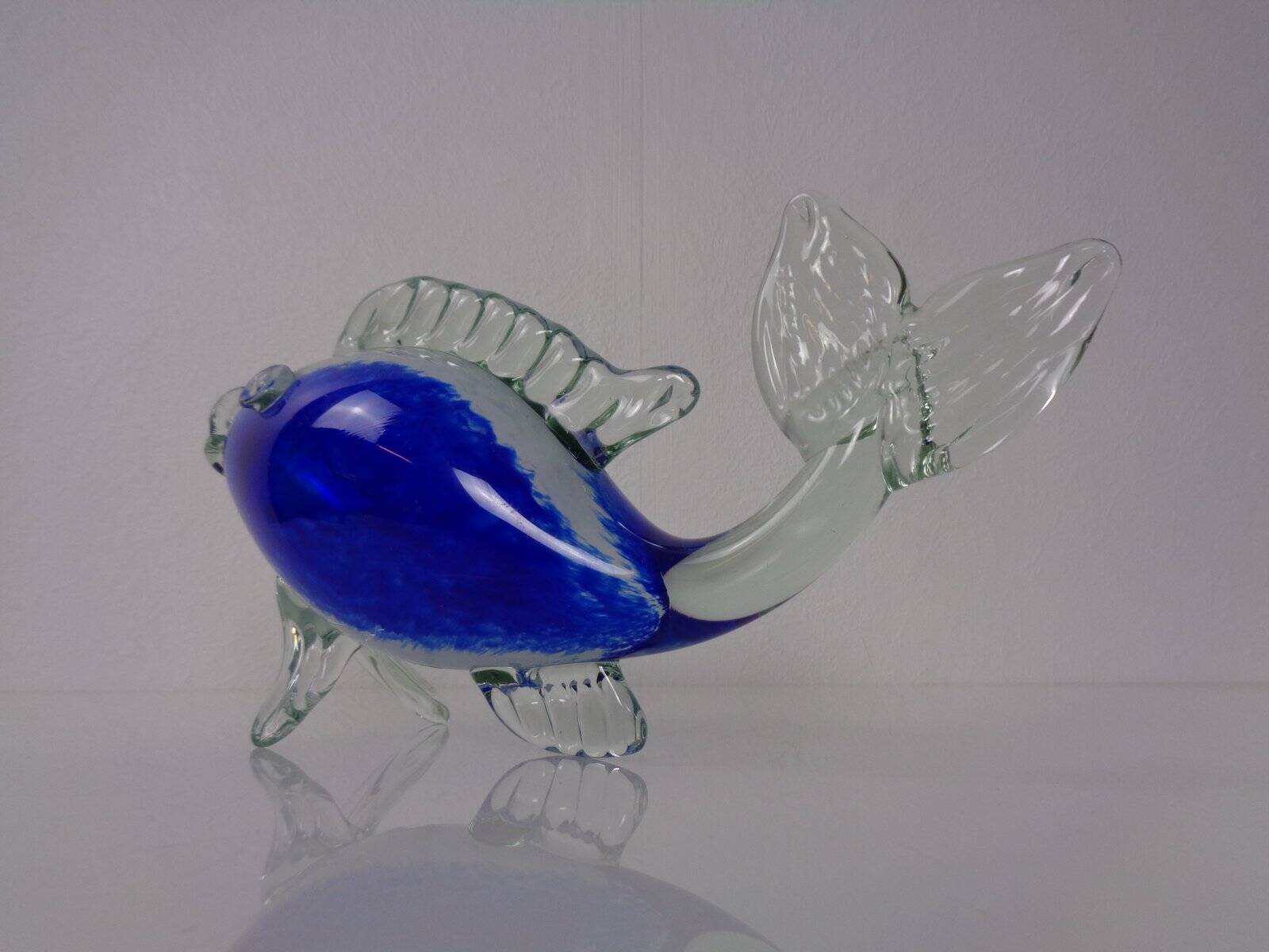 Italian Murano Glass Fish by Fratelli Toso, Italy, 1960s