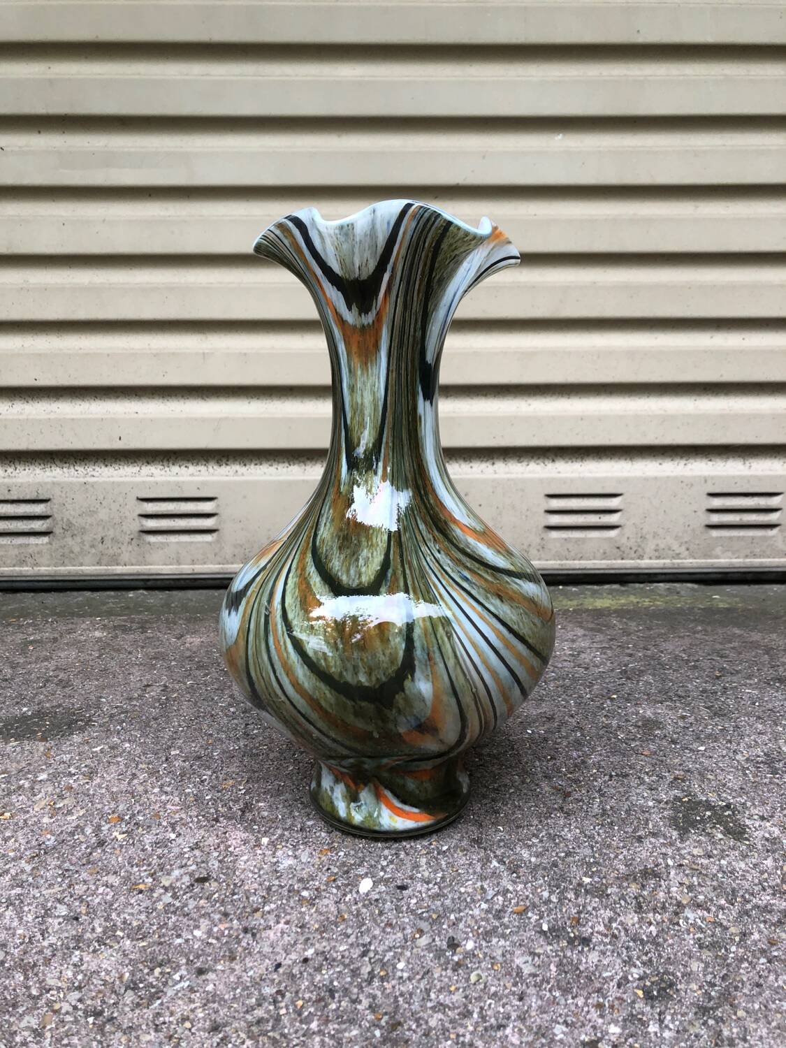 Murano vase from Florence, Italy, 1970s