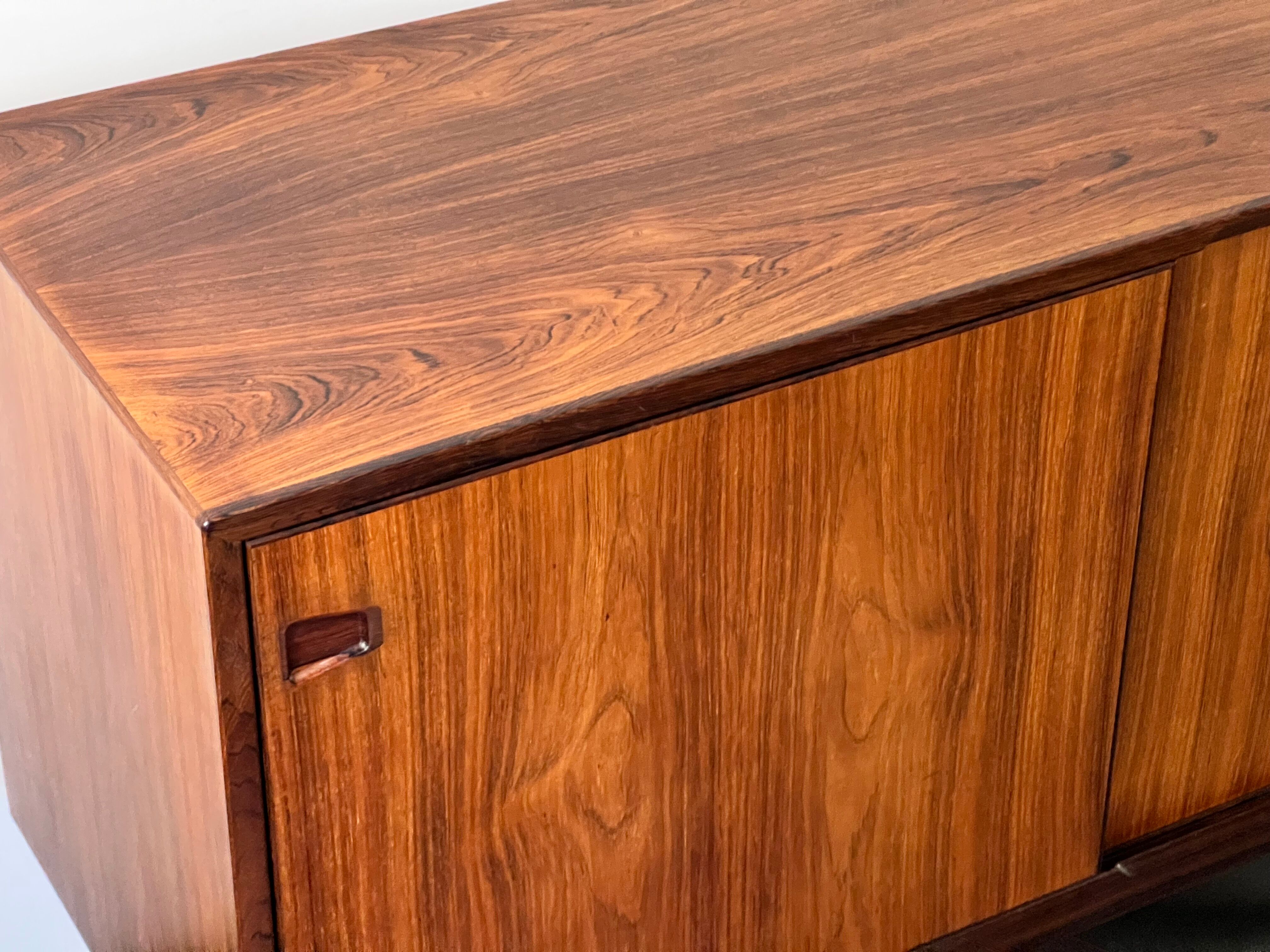 Rio rosewood sideboard by Henry Rosengren Hansen for brande