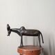 Handcrafted animal sculpture African art Burkina Faso
