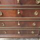 Small Louis XVI style mahogany chest of drawers, 20th century