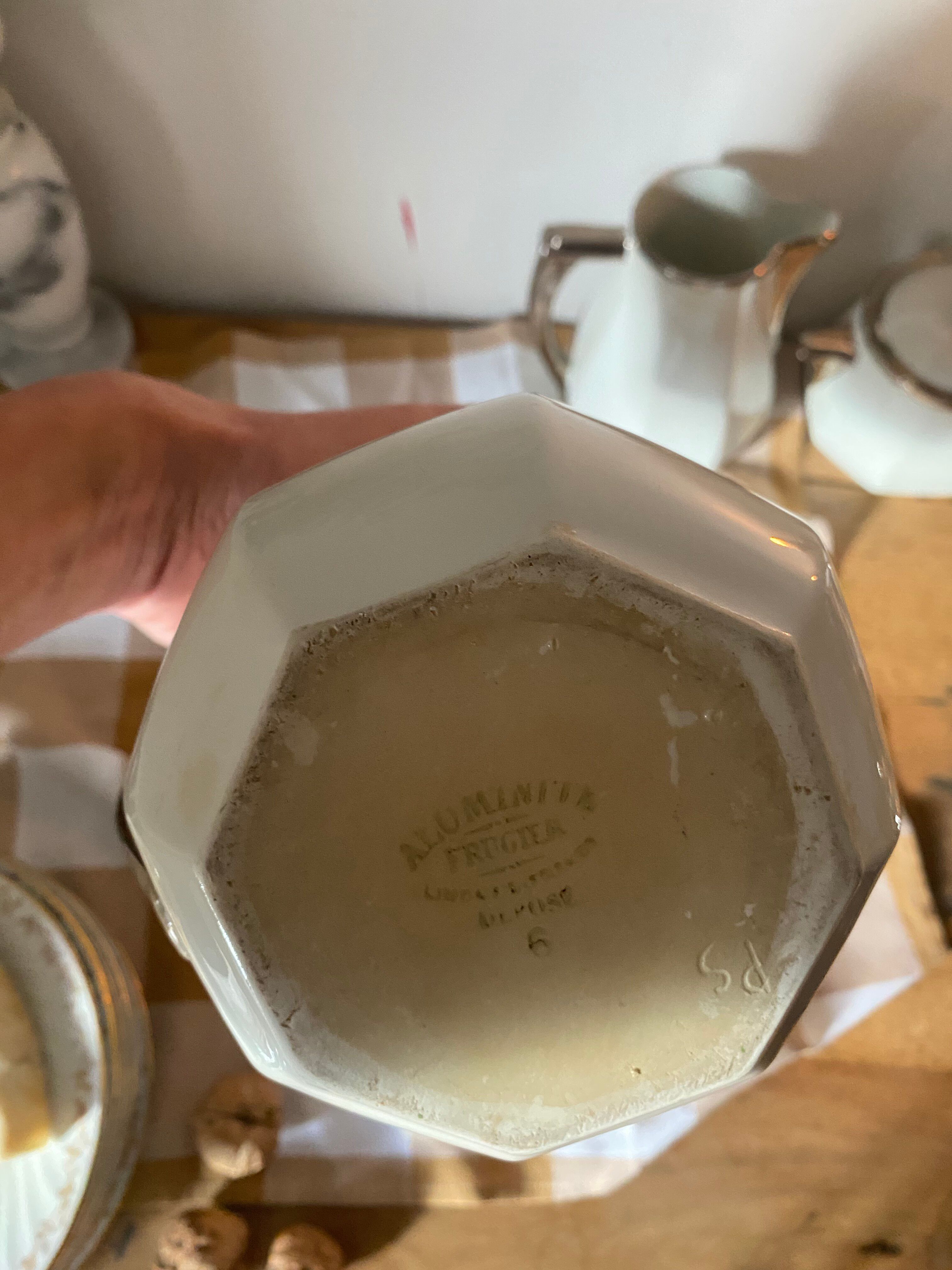 Art Deco coffee service in Aluminite Frugier