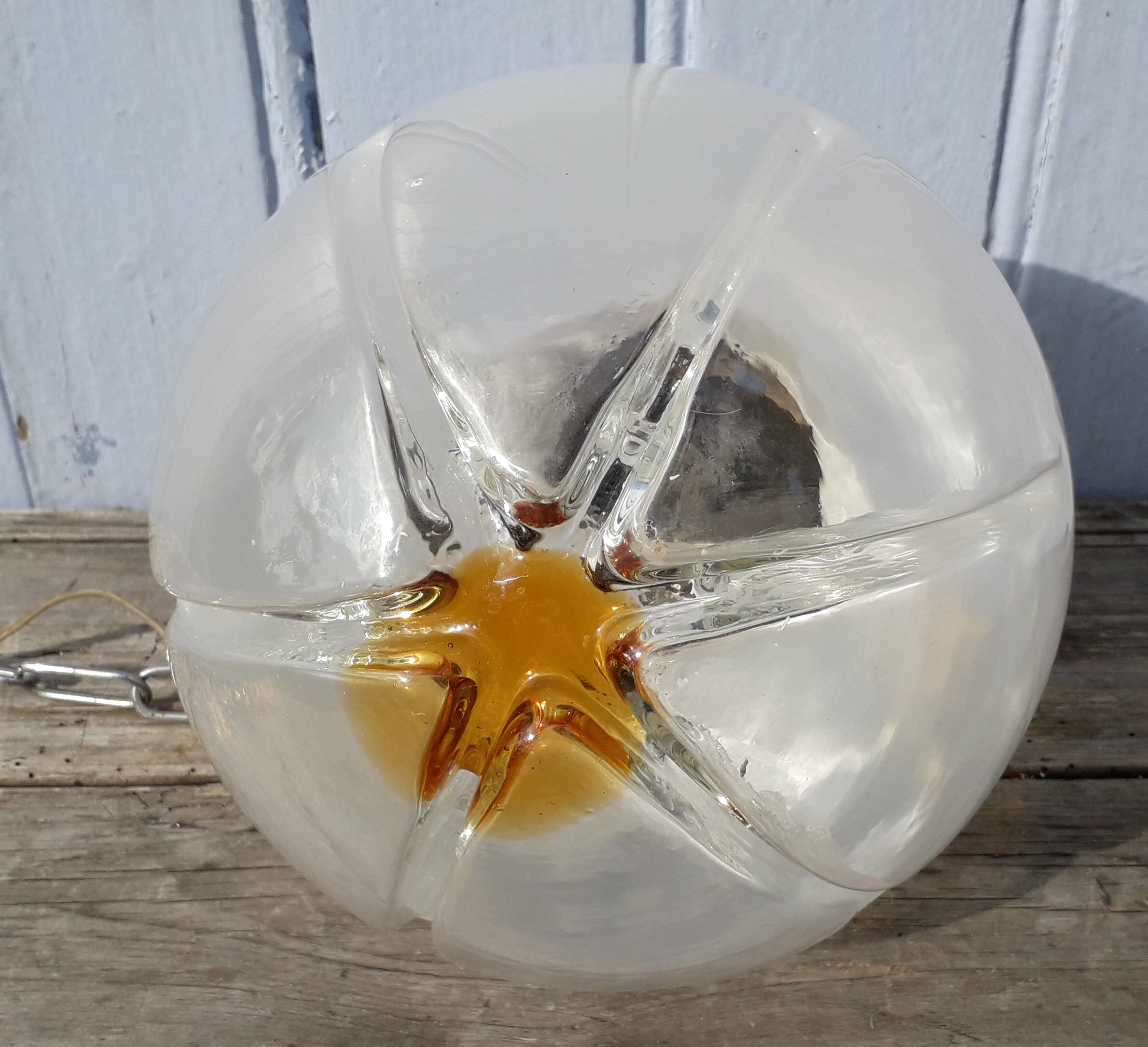 Murano globe hanging 70 years