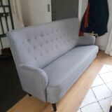 3-seater heather grey sofa