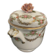 Louis XVI style Chamart Limoges porcelain sugar bowl